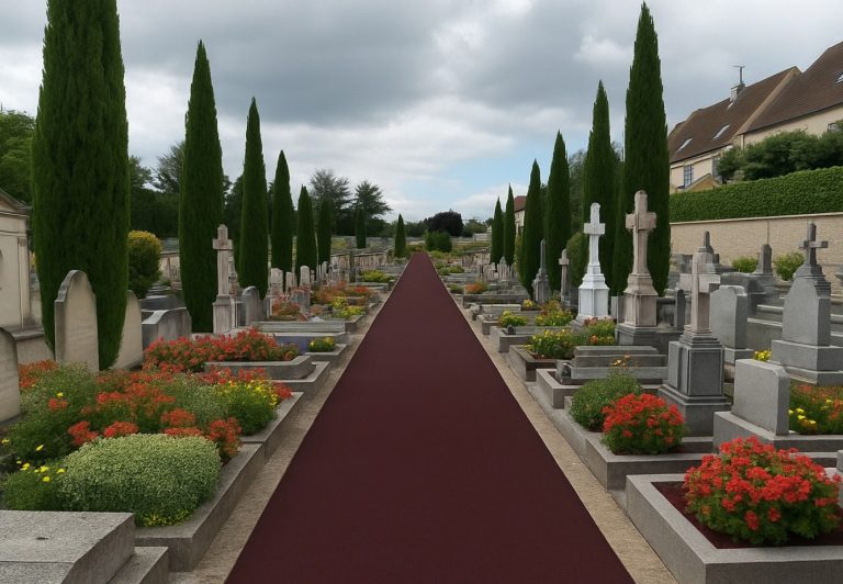 Un cimetière digne dédié à nos plus chers